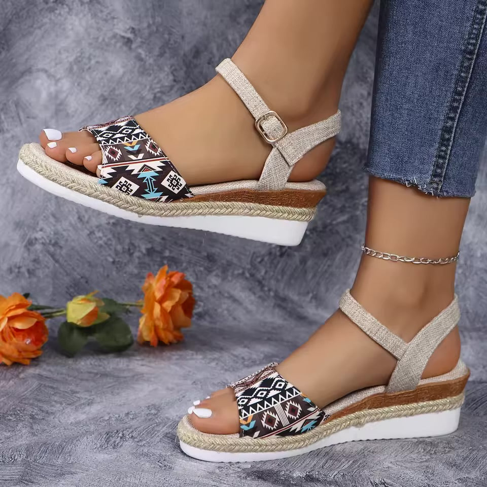 Breeze Wedge Sandals