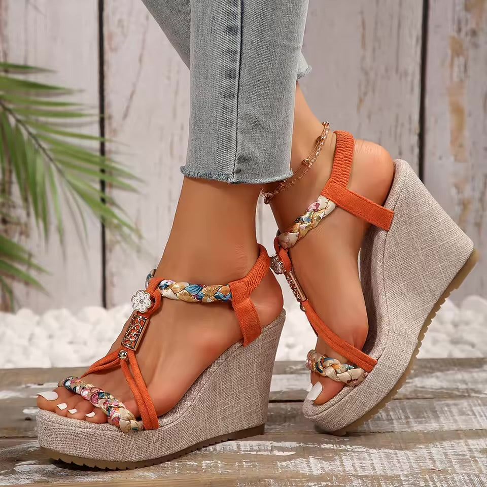 Riviera Wedge Sandals