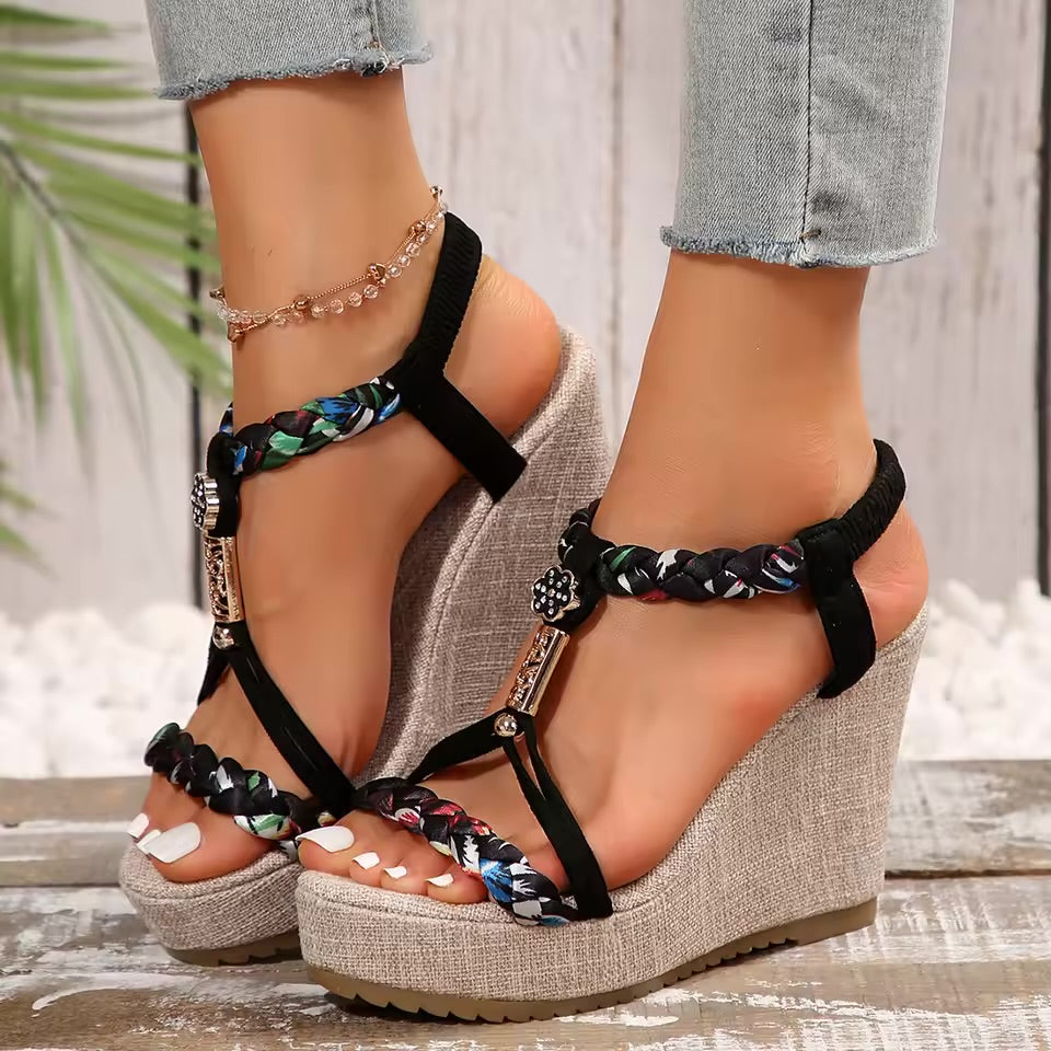 Riviera Wedge Sandals