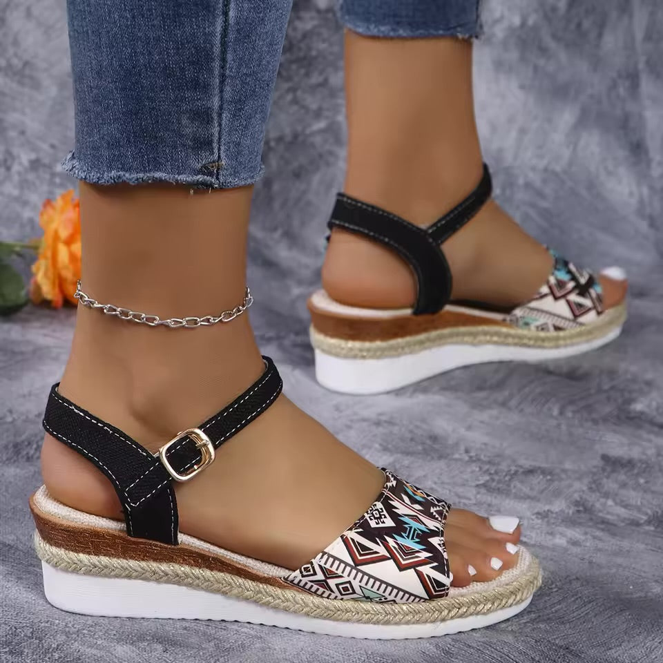 Breeze Wedge Sandals