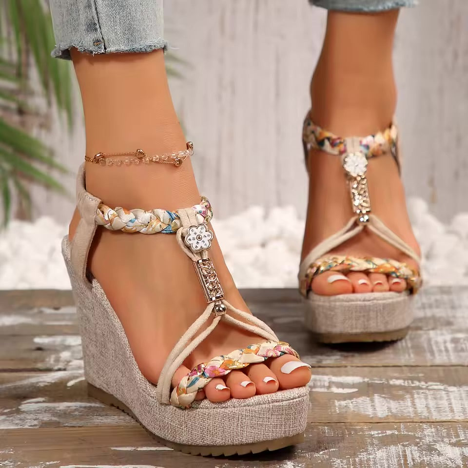 Riviera Wedge Sandals