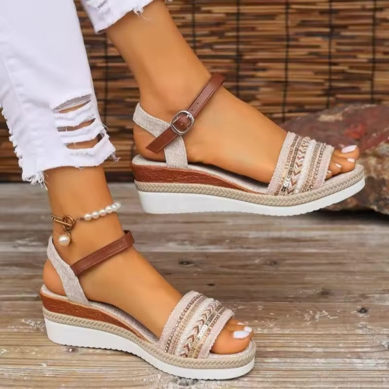 Breeze Wedge Sandals