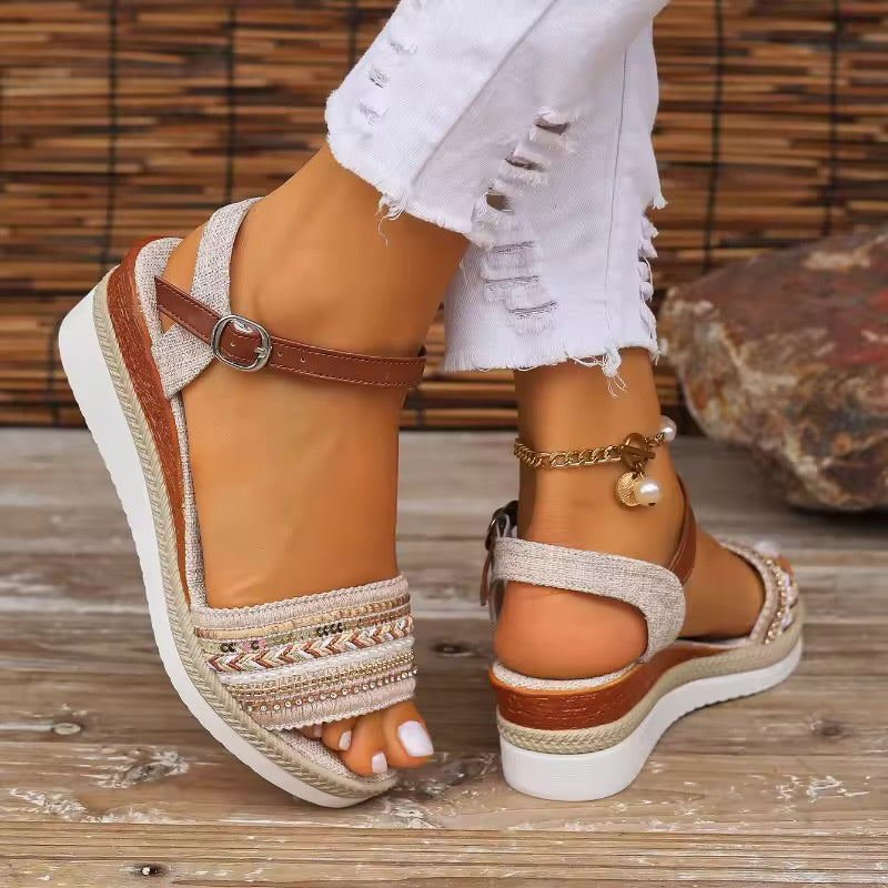 Breeze Wedge Sandals